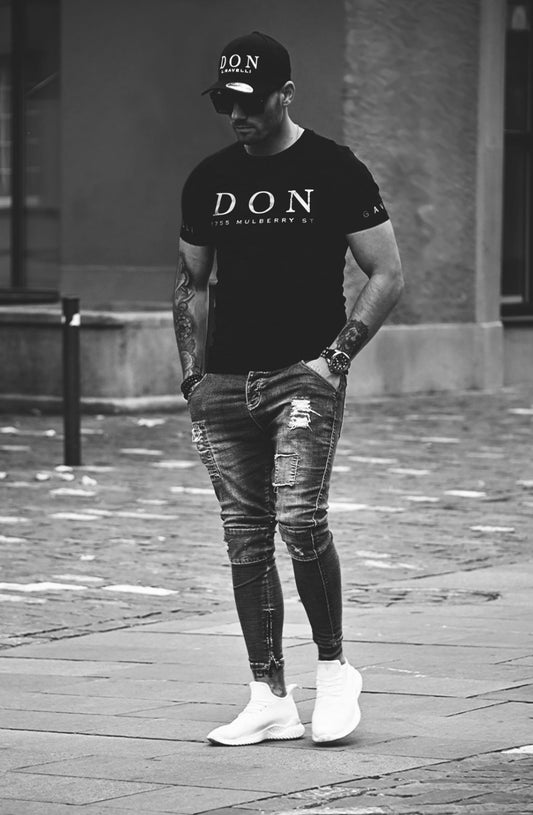 CONTEMPORARY DON T-shirt - Black/Gold